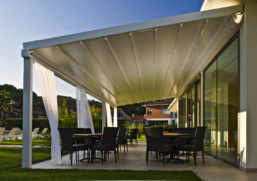 Level: Wall or roof mounted pergolas