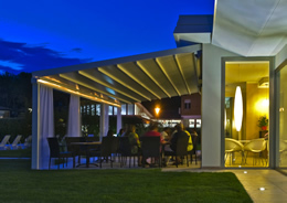 Level: Wall or roof mounted pergolas, free standing also available